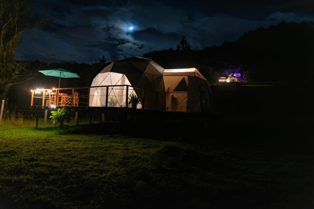 Glamping Claro De Luna Guatavita Kültér fotó
