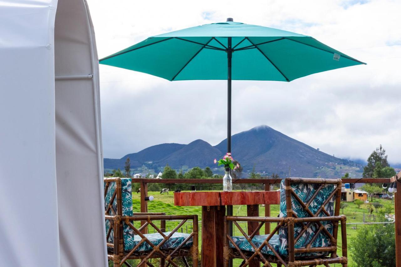 Glamping Claro De Luna Guatavita Kültér fotó
