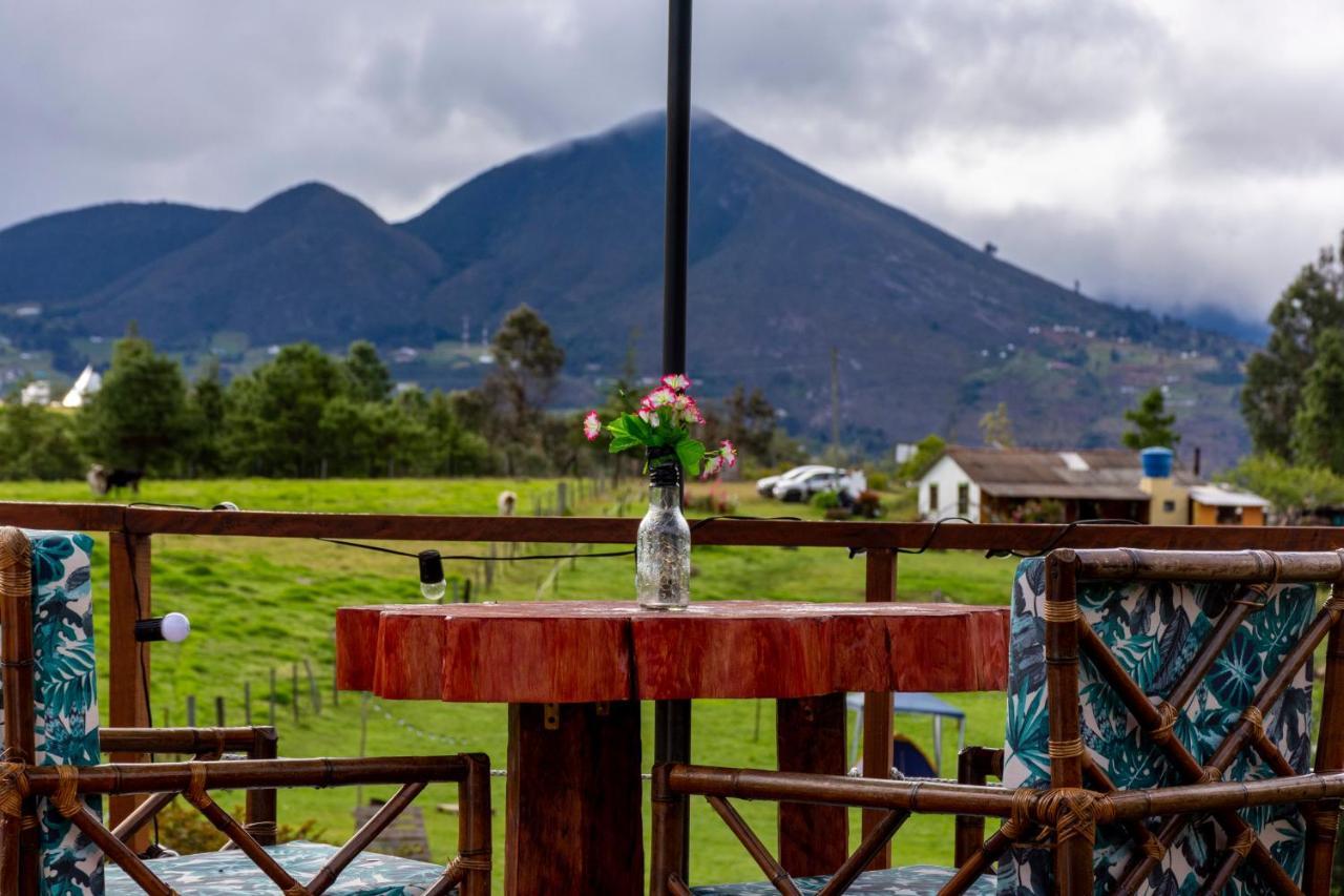 Glamping Claro De Luna Guatavita Kültér fotó