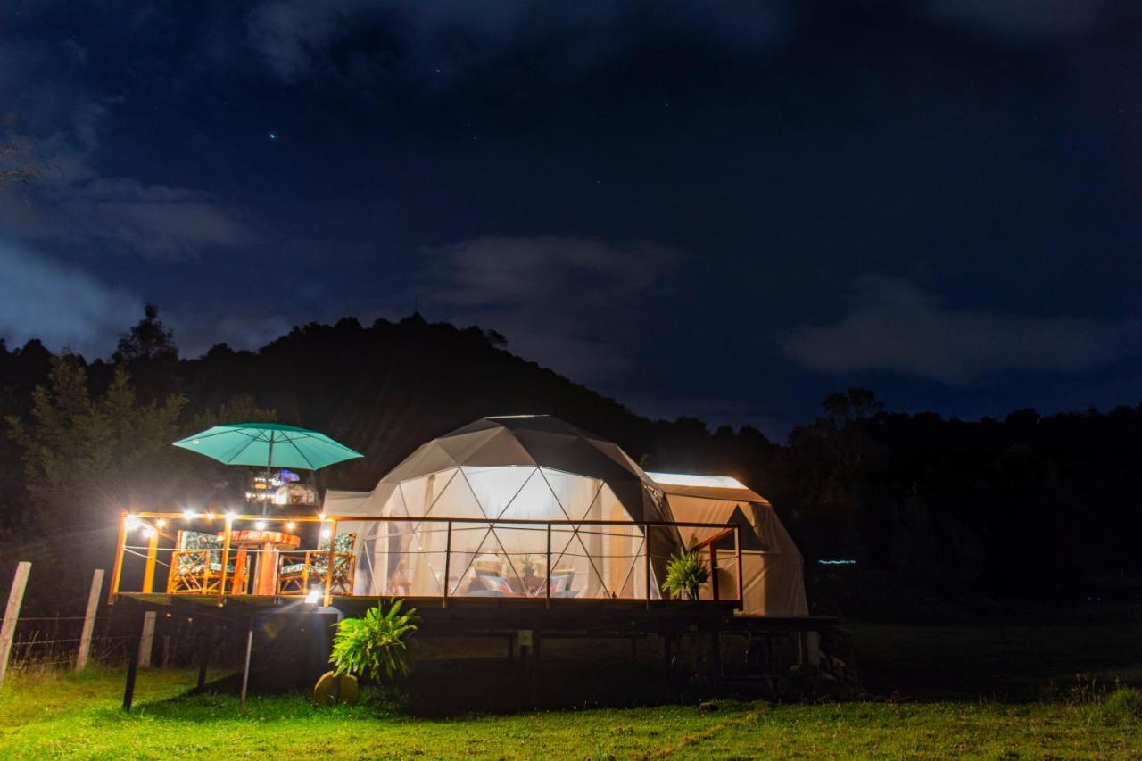 Glamping Claro De Luna Guatavita Kültér fotó