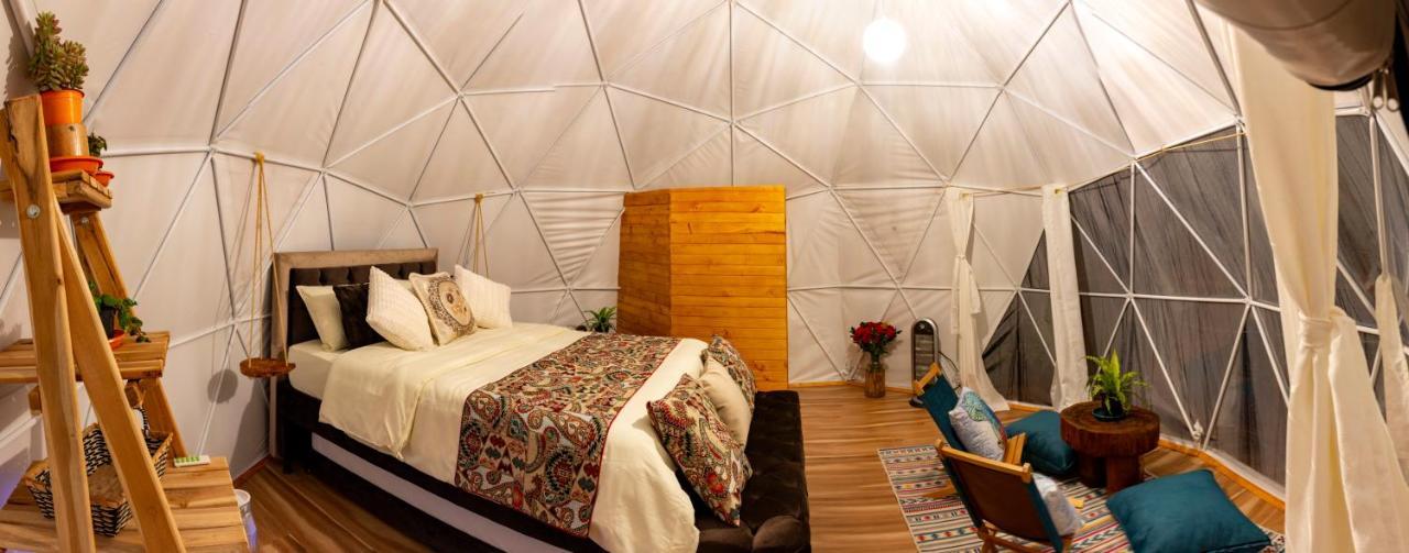 Glamping Claro De Luna Guatavita Kültér fotó