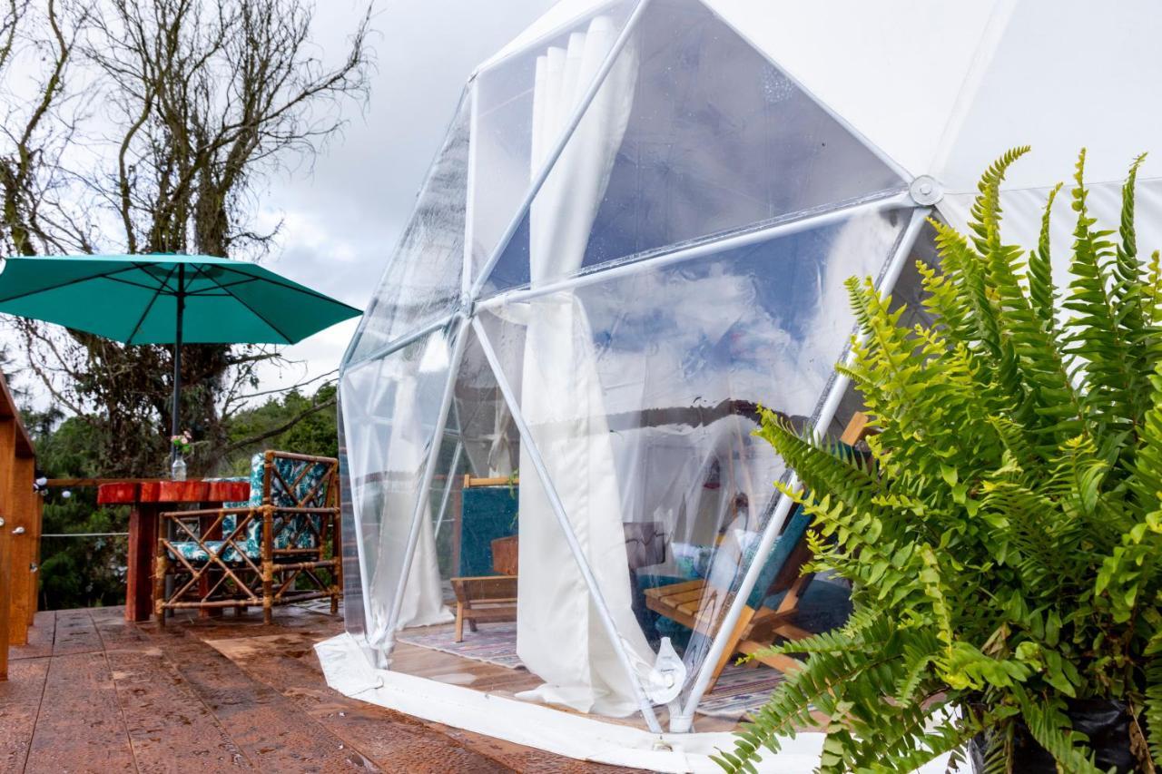 Glamping Claro De Luna Guatavita Kültér fotó