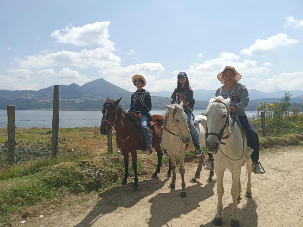 Glamping Claro De Luna Guatavita Kültér fotó