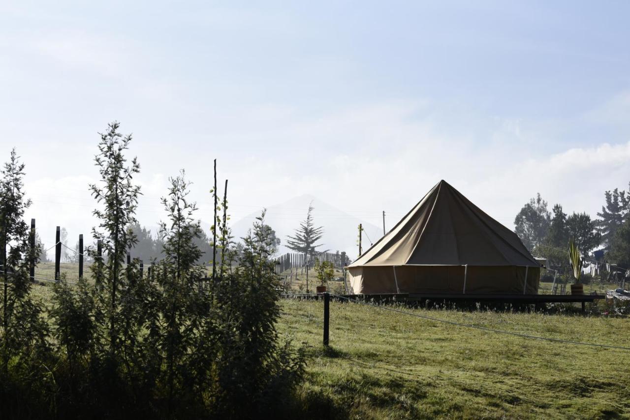 Glamping Claro De Luna Guatavita Kültér fotó