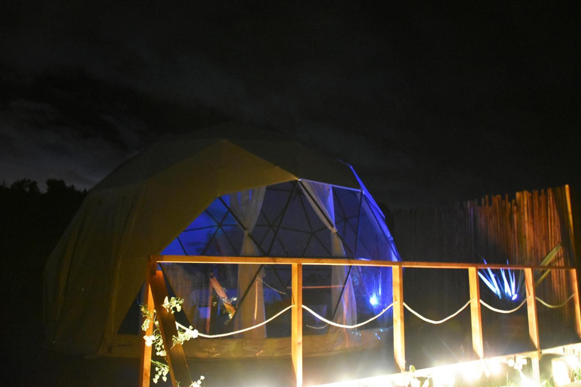 Glamping Claro De Luna Guatavita Kültér fotó