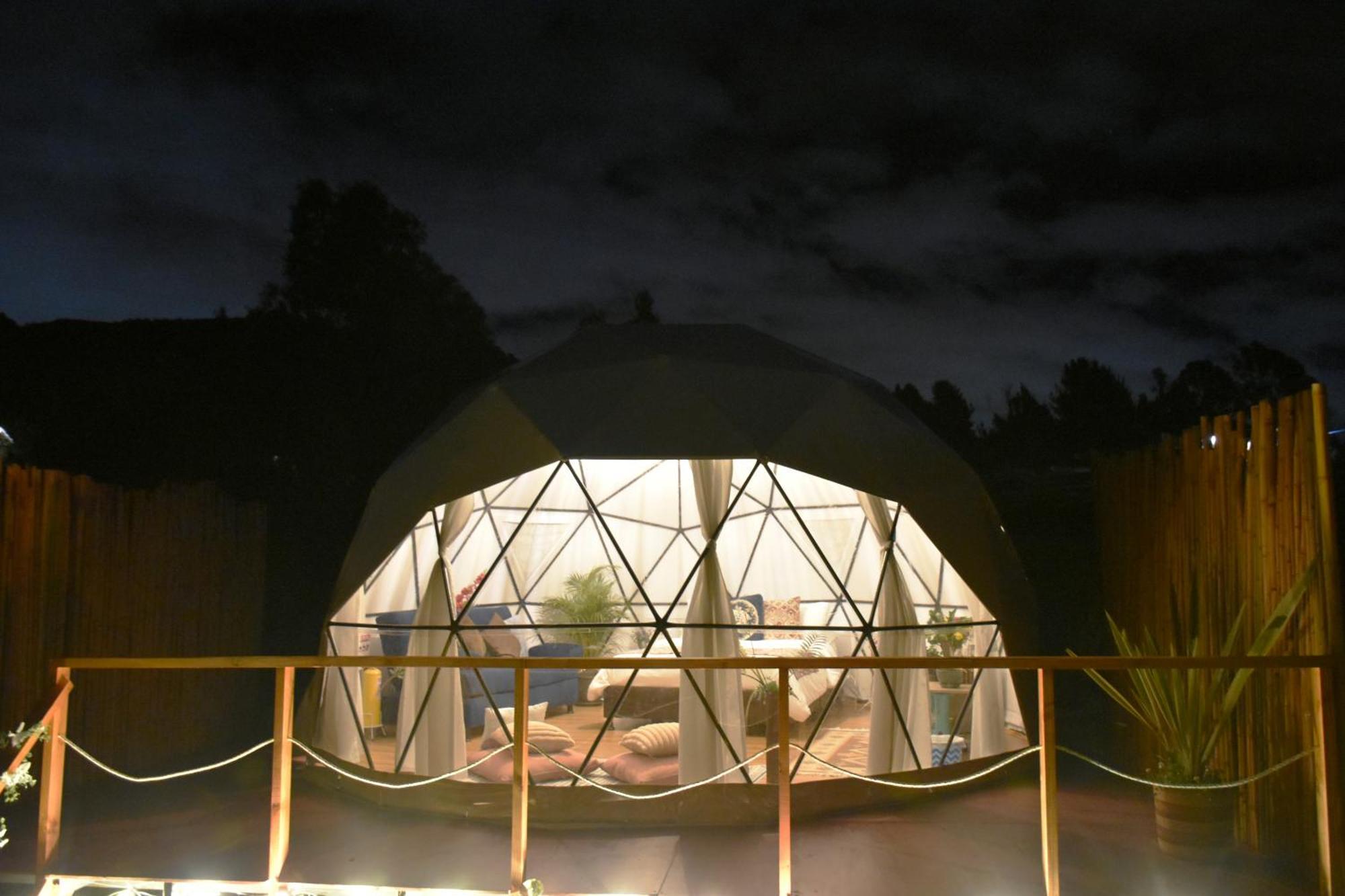 Glamping Claro De Luna Guatavita Kültér fotó