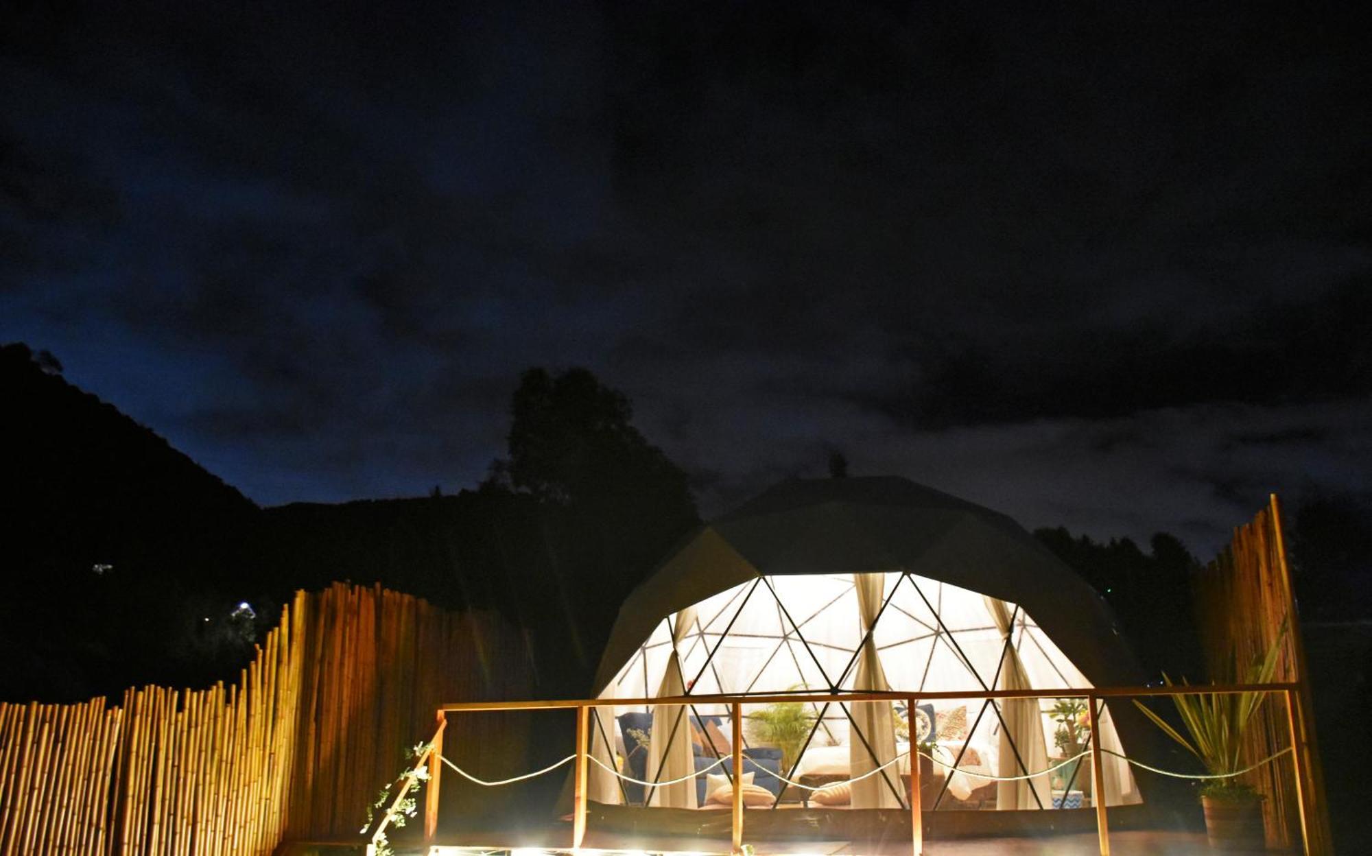 Glamping Claro De Luna Guatavita Kültér fotó