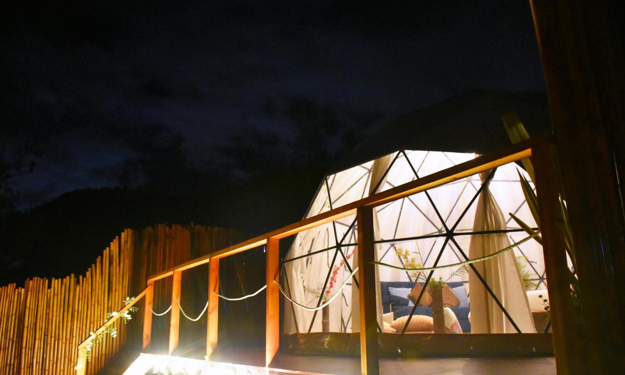 Glamping Claro De Luna Guatavita Kültér fotó